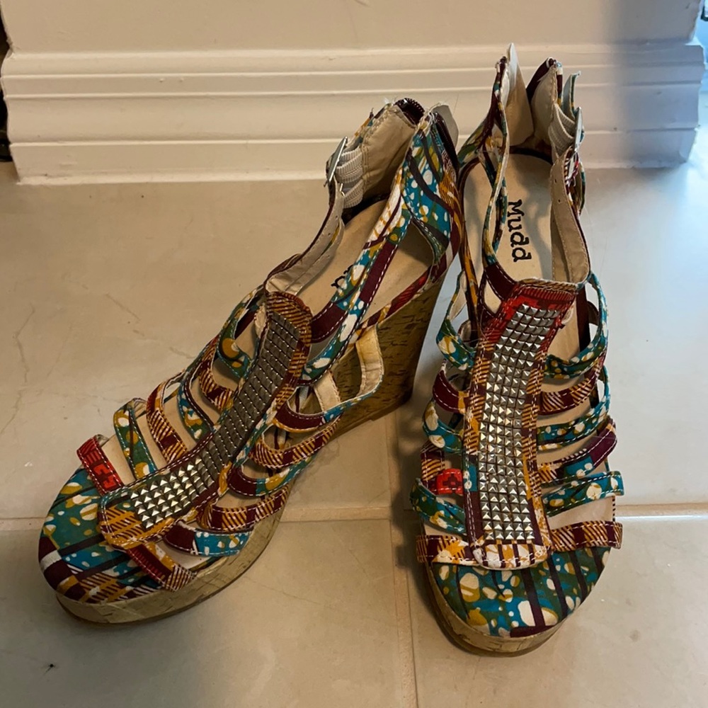 Mudd wedges size 7.5